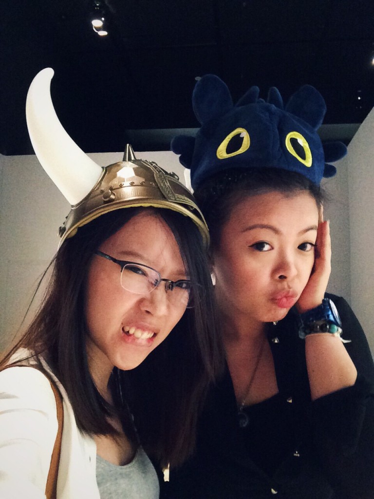 Diana & Xin Yi at Dreamworks